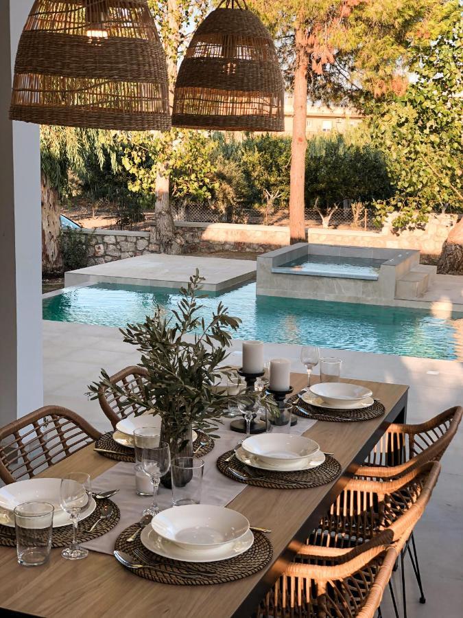 Luxury Villa Anemone With Private Pool Pastida Exterior foto